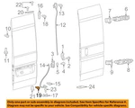 Chrysler Oem 14-23 Promaster 1500 Lock Hardware-striker Screw 6510589AA. Fixed Price $48.32.