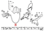 Bmw M3 Crt E90 E91 316D 316I 318D Bowden Cable Door Opener 51227117743 06-11. Fixed Price $43.62.