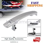 Front Left Driver's Outside Exterior Chrome Door Handle For Nissan Rogue. Fixed Price $8.58.