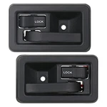 Apperfit Interior Door Handle For Left Driver & Right Passenger Black Lh. Fixed Price $19.50.