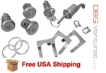 Fits 1968 Camaro Ignition Door Glove Box Trunk Lock Kit Pear Head Key. Fixed Price $66.35.