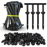Nylon Universal Cable Buckle Heavy Duty Self-locking Zip Ties Holder 100PCS. Fixed Price $16.18.
