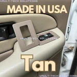 Tan Rear Window Switch Trim Repair Fix Escalade Yukon Tahoe Silverado 2000-2002. Fixed Price $9.69.