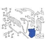 For Volkswagen Jetta 13-18 5K1837016J Front Right Door Latch Assembly. Fixed Price $292.35.