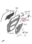 Genuine Brand New Rear Door Latch, Lh Retainer Kia Seltos 2021-2024. Fixed Price $35.72.