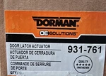 Dorman 931-761 Front Left Driver Side Door Lock Actuator Motor Dodge Jeep Chrysl. Fixed Price $59.00.