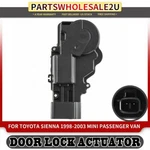 Right Side Passenger Sliding Door Lock Actuator For Toyota Sienna 1998 1999-2003. Fixed Price $20.99.