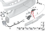 New Bmw Gran Coupe F36 Boot Lid Striker 51247317915 No Duty To. Fixed Price $49.98.