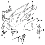 Genuine Mazda Door Lock Actuator Motor GC1N-59-310C. Fixed Price $26.01.