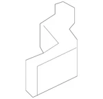 Genuine Nissan Door Hinge 82421-5HA0A. Fixed Price $62.15.