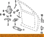 Chrysler Oem 02-09 Ram 1500 Front Door Lock Hardware-cyl Keys 5073356AA. Fixed Price $85.80.