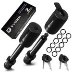 Tyger Auto Solid Trailer Hitch Pin With Locking Key - For 2 Pack, Black. Fixed Price $34.99.