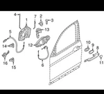 New Genuine Oem Drivers Door Lock Actuator Bmw 51219492091 X3 X4 + Rod. Fixed Price $203.00.