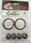 Jdm Quick Release Bumper Fastener Kit Black Universal Password Style. Fixed Price $11.95.
