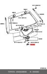 Genuine Oe Striker Assy, Back Door Lock, 6943028050 For Toyota 69430-28050. Fixed Price $18.69.