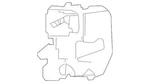Genuine Ford 1999-2008 Excursion F-250 Xlt Door Latch Rear Left 6C3Z-2626413-A. Fixed Price $139.49.