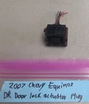 2007 Chevy Equinox Driver Rear Door Lock Actuator 16889612. Fixed Price $19.95.