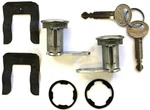 New Pair Mercury Door Lock Keyed Cylinder W/2 Oem Ford Oval Logo Keys To Match. Fixed Price $57.24.