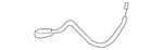 Genuine Bmw Lock Cable 51-21-7-137-079. Fixed Price $26.63.