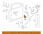New Oem Gm Door Hinge-lower Left 13505399. Fixed Price $50.95.