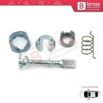 Front Door Lock Barrel Repair Kit 6N0837223A For Vw Polo 6N1 N2 58 Mm. Fixed Price $10.00.