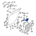 For Mazda 2010-2013 BCS458310E Front Right Door Latch Assembly. Fixed Price $166.49.