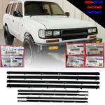 Door Belt Weatherstrip Inner Outer Front Rear For Toyota Land Cruiser FZJ80 HJ80. Fixed Price $194.47.