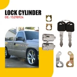 2PCS Door Lock Cylinder Keys Kit Fit Cadillac Escalade Impala 2002-2006 2000-05. Fixed Price $17.09.