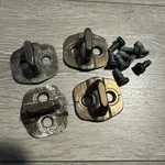 2009 - 2014 Nissan Maxima Door Lock Latch Striker Plates Bolts Screws Oem. Fixed Price $35.10.