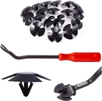 Febrytold Hood Insulation Retainer Clips - 40PCS, Black. Fixed Price $13.95.