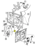 Oem New 2008-2010 Mopar Dodge Chrysler Front Door Latch Driver Side 4575895AA. Fixed Price $92.21.