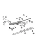 Genuine Mopar Cable Right 68010302AA. Fixed Price $15.20.
