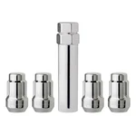 Chrome Wheel Locks Compatible With 1992-1996 Mazda MX-3 Aftermarket Rims. Fixed Price $45.00.