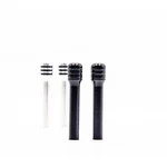Billet Door Lock Knobs 10-24 Thread 3 Band Style Black Anodized Finish. Fixed Price $24.99.