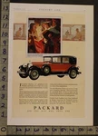1927 Packard Town Car Art Craft Leather Cavalier King Charles Motor Auto Ad UR54. Fixed Price $28.95.