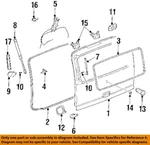 Gm Oem 00-09 Escalade Esv Back Door Lock Hardware-latch 15926026. Fixed Price $144.21.