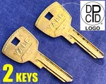Dpcd Logo 2 Vintage Yale Key Blanks 1957-1963 Dodge Car Ignition Door 1704K. Fixed Price $18.95.