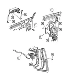 Genuine Mopar Front Door Latch Right 4574150AF. Fixed Price $99.31.