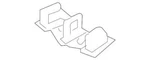 Genuine Hyundai Lift-gate Lock Striker Plate 81210-2S001. Fixed Price $54.89.