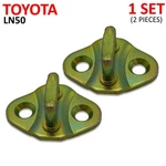 Set Plate Assy Door Lock Striker Latch For Toyota Hilux LN50 LN56 1985 - 1988. Fixed Price $26.99.