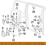 Gm Oem Side Sliding Door-control Rod Right 15004476. Fixed Price $12.29.