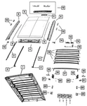 Genuine Mopar Striker Right 68371790AA. Fixed Price $131.04.