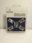 Acura Genuine Wheel Locks P/N:08181-SE 7A2AA(2020 &prior) Triple Nickel-chrome. Fixed Price $59.99.