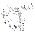 For Ram 3500 2011-2025 68044806AA Front Right Door Lock Rod Cover. Fixed Price $35.43.
