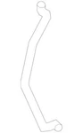 Genuine Ford Cylinder Rod DP5Z-5422135-A. Fixed Price $9.71.
