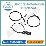 3PCS Engine Hood Release Cable Bowden Kit For Bmw E65 E66 7ER 51237197474. Fixed Price $18.30.