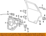 Chrysler Oem 11-25 Durango Rear Door Lock Hardware-latch 4589922AH. Fixed Price $264.00.