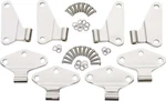 Kentrol 30581 Door Hinge Set For 07-18 Jeep Wrangler Jk Polished Silver. Fixed Price $300.95.