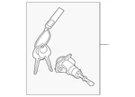 Genuine Kia Cylinder & Keys 81970-1MA00. Fixed Price $78.97.