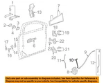 Gm Oem 99-16 Silverado 1500 Front Door Hardware-lock Rod 25778593. Fixed Price $29.51.